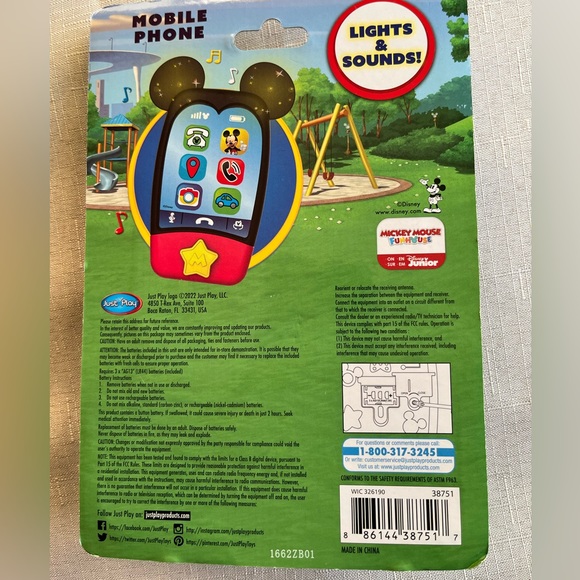 Disney Junior MICKEY mobile phone with lights & sound. Ages 2+ - Picture 3 of 6